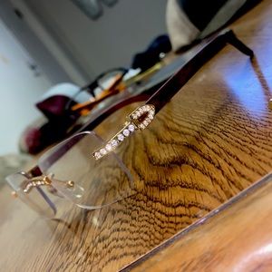 Cartier style men’s glasses